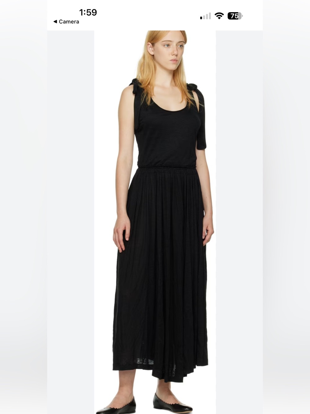 Black Maxi Dress- Women